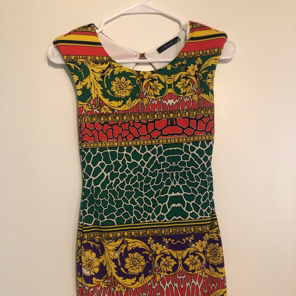 Colorful dress never used before
